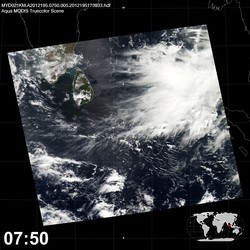 Level 1B Image at: 0750 UTC