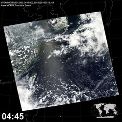 Level 1B Image at: 0445 UTC