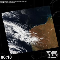 Level 1B Image at: 0610 UTC