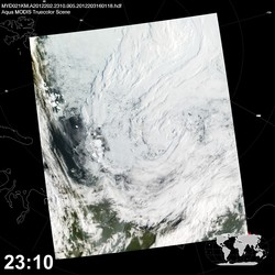 Level 1B Image at: 2310 UTC