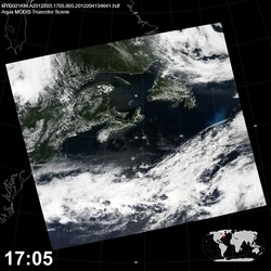 Level 1B Image at: 1705 UTC