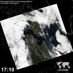 Level 1B Image at: 1710 UTC