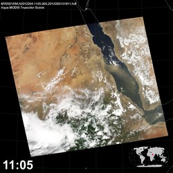 Level 1B Image at: 1105 UTC