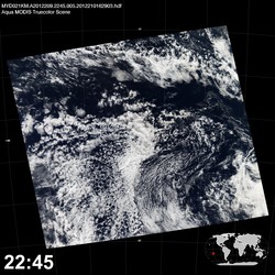 Level 1B Image at: 2245 UTC