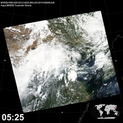 Level 1B Image at: 0525 UTC