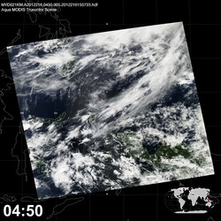 Level 1B Image at: 0450 UTC