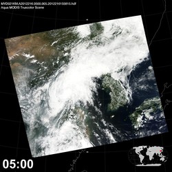 Level 1B Image at: 0500 UTC