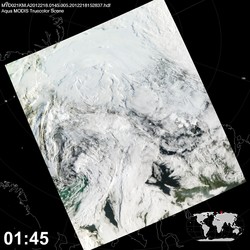 Level 1B Image at: 0145 UTC