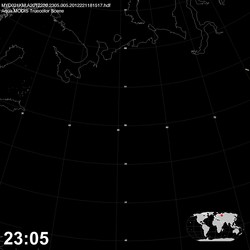 Level 1B Image at: 2305 UTC