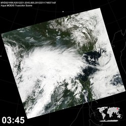 Level 1B Image at: 0345 UTC