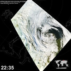 Level 1B Image at: 2235 UTC