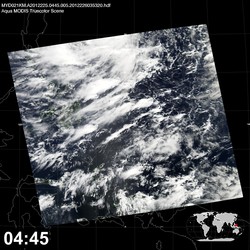 Level 1B Image at: 0445 UTC