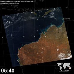 Level 1B Image at: 0540 UTC