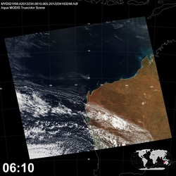 Level 1B Image at: 0610 UTC