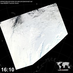 Level 1B Image at: 1610 UTC