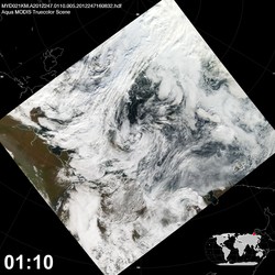 Level 1B Image at: 0110 UTC