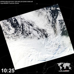 Level 1B Image at: 1025 UTC