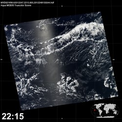 Level 1B Image at: 2215 UTC