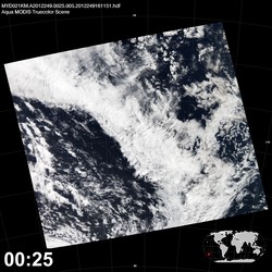 Level 1B Image at: 0025 UTC