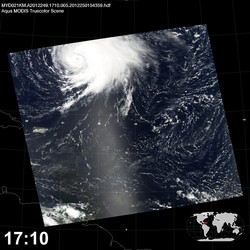 Level 1B Image at: 1710 UTC