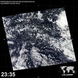 Level 1B Image at: 2335 UTC