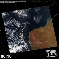 Level 1B Image at: 0610 UTC