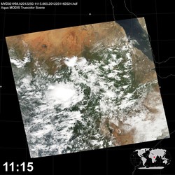 Level 1B Image at: 1115 UTC