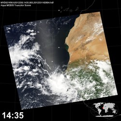 Level 1B Image at: 1435 UTC