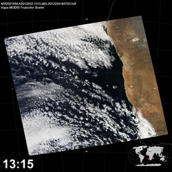 Level 1B Image at: 1315 UTC