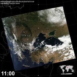 Level 1B Image at: 1100 UTC