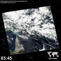 Level 1B Image at: 0345 UTC