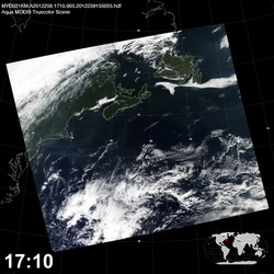 Level 1B Image at: 1710 UTC