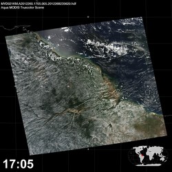 Level 1B Image at: 1705 UTC