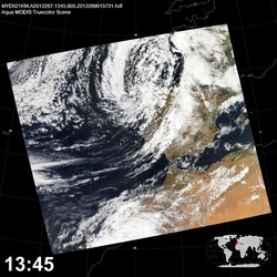 Level 1B Image at: 1345 UTC