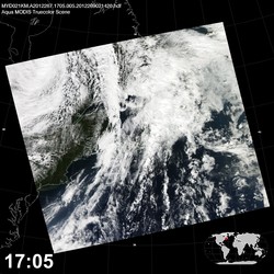 Level 1B Image at: 1705 UTC