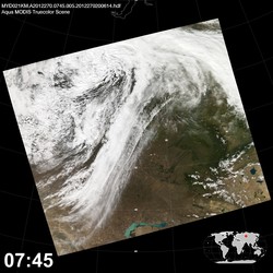 Level 1B Image at: 0745 UTC