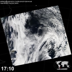 Level 1B Image at: 1710 UTC