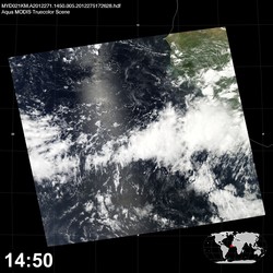 Level 1B Image at: 1450 UTC