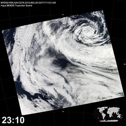 Level 1B Image at: 2310 UTC