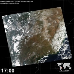 Level 1B Image at: 1700 UTC