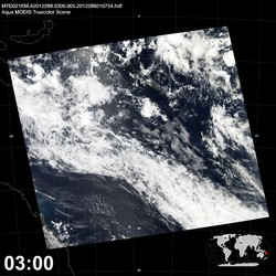 Level 1B Image at: 0300 UTC