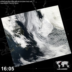 Level 1B Image at: 1605 UTC