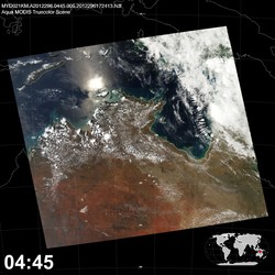 Level 1B Image at: 0445 UTC