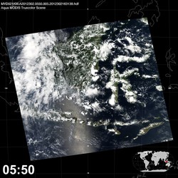 Level 1B Image at: 0550 UTC