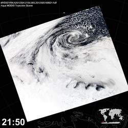 Level 1B Image at: 2150 UTC