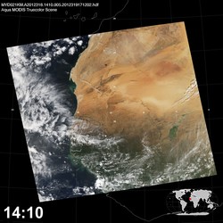 Level 1B Image at: 1410 UTC