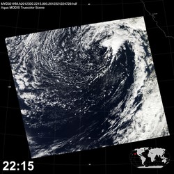 Level 1B Image at: 2215 UTC