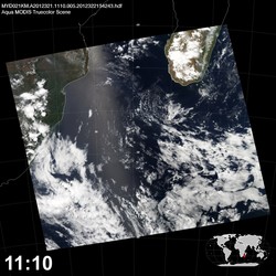 Level 1B Image at: 1110 UTC