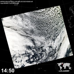 Level 1B Image at: 1450 UTC