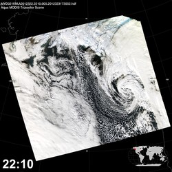 Level 1B Image at: 2210 UTC